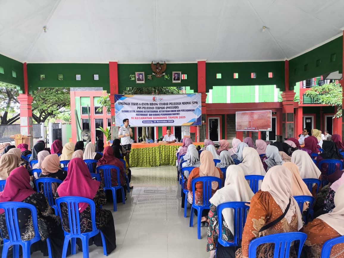 Sosialisasi Standar Pelayanan Minimal (SPM) Pos Pelayanan Terpadu (POSYANDU) Bidang Pekerjaan Umum dan Perumahan Rakyat sesuai Permendagri 13 Tahun 2024.