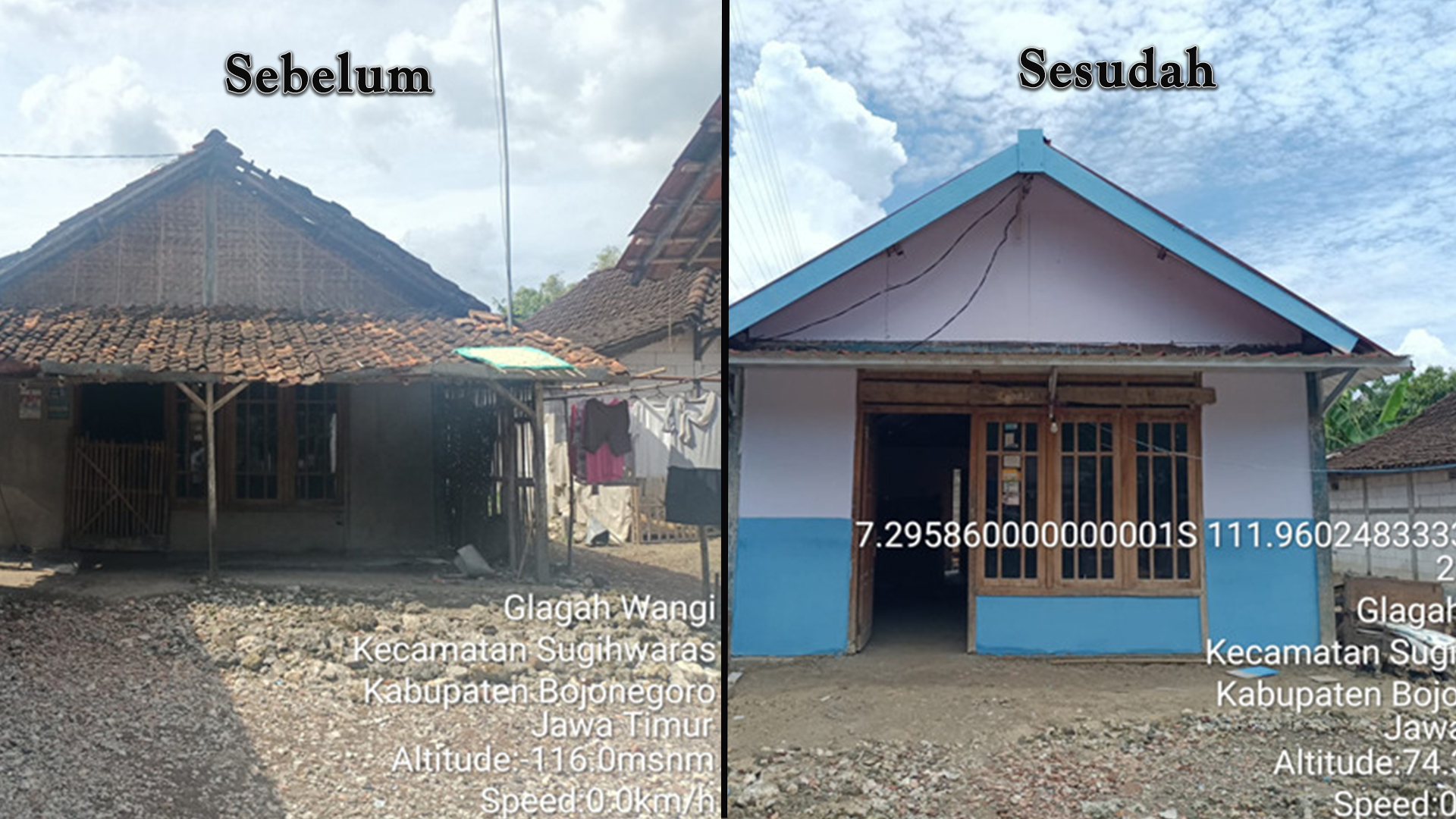 Rehabilitasi Rumah Tidak Layak Huni (RTLH)