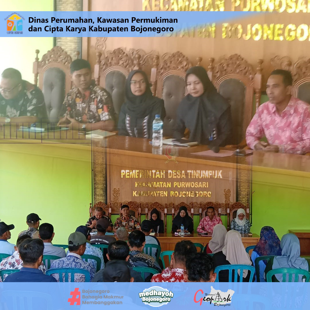 Kolaborasi Strategis Desa Tinumpuk & PDAM Bojonegoro Untuk Alirkan Air Bersih Langsung ke Rumah