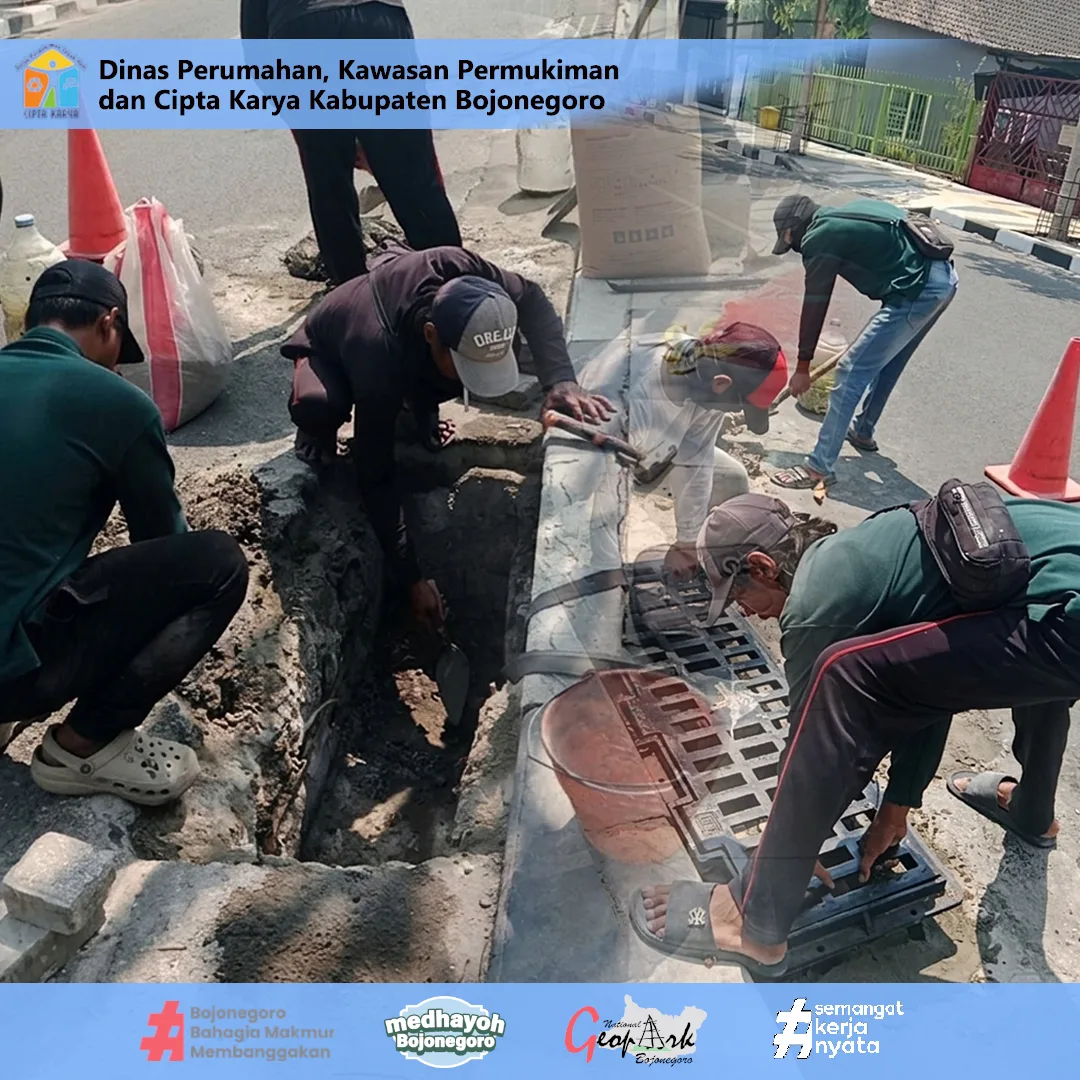 Perbaikan Grill Tangkapan Air (inlet)